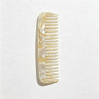 CouldNook Shell Shape Tortoiseshell Pocket Comb - Easy Storage Accent