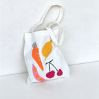 CouldNook Fruit Print Canvas Tote Bag - Everyday Carry Accent