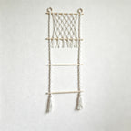 CouldNook Macrame Storage Hammock - Wall Organizer Decor