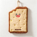 CouldNook Hanging Toast Cheese Hanging Towel - Gentle Display Piece