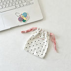 CouldNook Dot Pattern Drawstring Storage Pouch Set - Travel Organizer