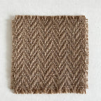 CouldNook Square Fake Linen Table Placemat - Cozy Corner Accent
