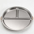 CouldNook Stainless Steel Divided Plate - Everyday Tableware