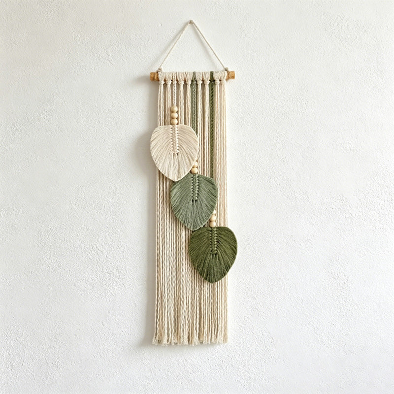 CouldNook Heart Leaf Wall Hanging - Soft Home Decor