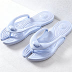 CouldNook Foldable Travel EVA Slide Slippers - Packing Storage Accent