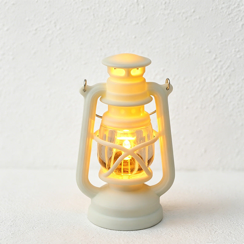 CouldNook Mini Retro LED Lantern Night Light - Table Accent