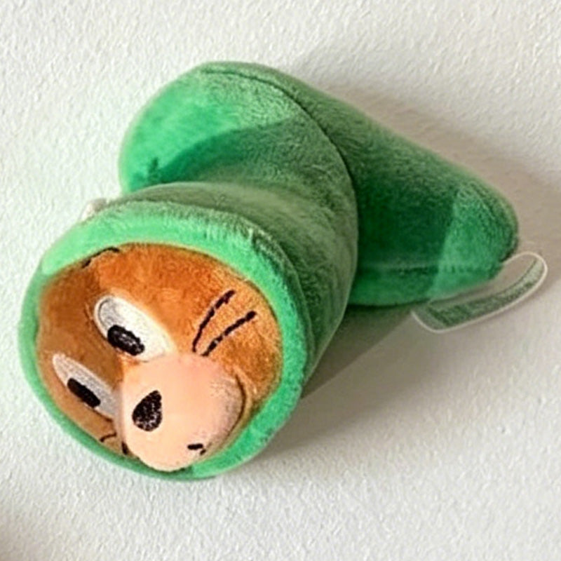 CouldNook Turtle Plush Bag Charm - Shell Character Accent