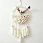 CouldNook Macrame Wall Pocket Basket - Hanging Floral Display