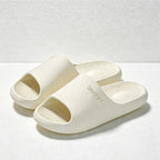 CouldNook Cushioned EVA Open Toe Slide Slippers - Soft Home Accent