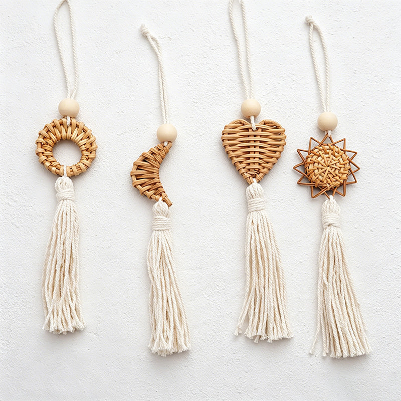 CouldNook Macrame Tassel Ornament - Wall Hook Decor