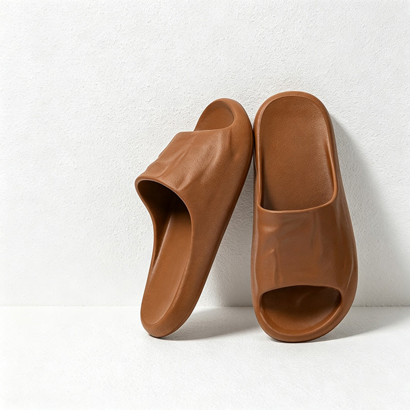 CouldNook Smooth Round Home Slippers - Cozy Corner Accent