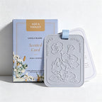 CouldNook Luxury Embossed Floral Scented Card - Wardrobe & Car Air Freshener