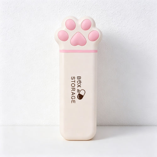 CouldNook Cat Paw Pill Organizer - Soft Home Detail