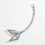 CouldNook 10.24'' Blue Series Short Leaf Ribbon Bag Strap - Mini Accent