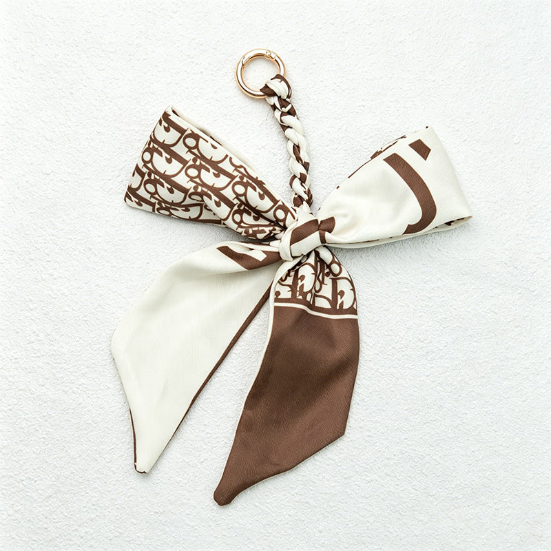 CouldNook Patterned Bow Bag Charm - Giftable Bag Accent