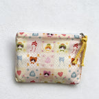 CouldNook Cartoon Animal Print Coin Pouch - Small Storage Accent