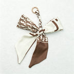 CouldNook Khaki Series Bow Bag Charm - Soft Bag Accent