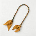 CouldNook 18.89'' Khaki Series Braided Bow Chain Bag Strap - Shoulder Accent