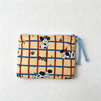 CouldNook Cartoon Animal Print Coin Pouch - Small Storage Accent