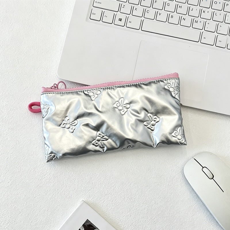 CouldNook Bow and Heart Mini Pouch - Everyday Organizer Bag