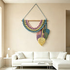 CouldNook Rainbow Leaf Wall Hanging - Nursery Wall Decor