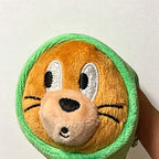 CouldNook Turtle Plush Bag Charm - Shell Character Accent