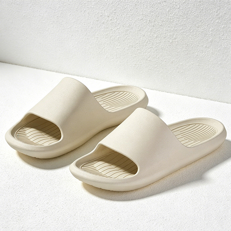 CouldNook Lightweight EVA Open Toe Slide Slippers - Indoor Outdoor Accent