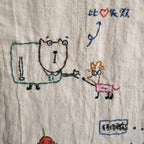 CouldNook Doodle Pattern Fabric Shoulder Bag - Everyday Carry Accent