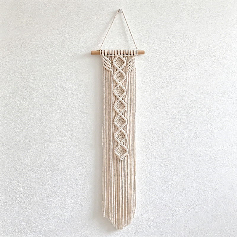 CouldNook Mini Macrame Wall Hanging - Textured Home Accent