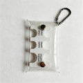 CouldNook Clear Coin Holder Keychain - Everyday Bag Accent