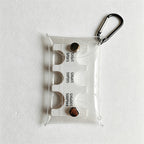 CouldNook Clear Coin Holder Keychain - Everyday Bag Accent