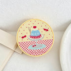 CouldNook Sweet Round Contact Lens Case - Small Home Organizer