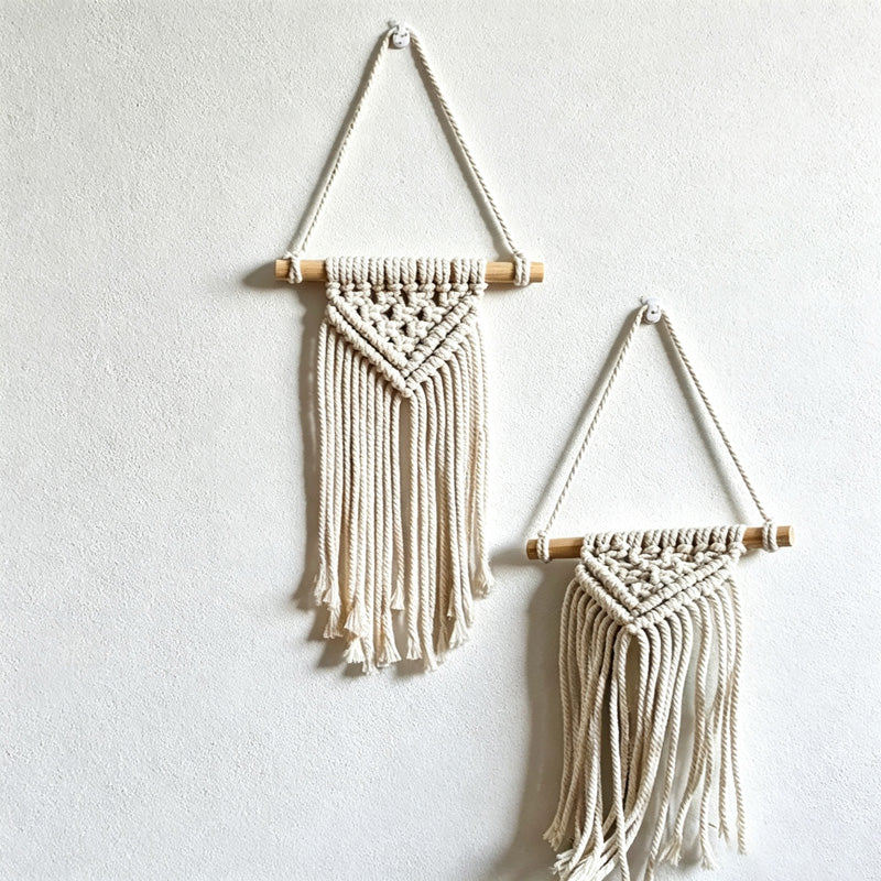 CouldNook Hanging Macrame Wall Decor - Gentle Display Piece