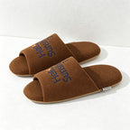 CouldNook Open Toe Smooth Home Slippers - Gentle Display Piece