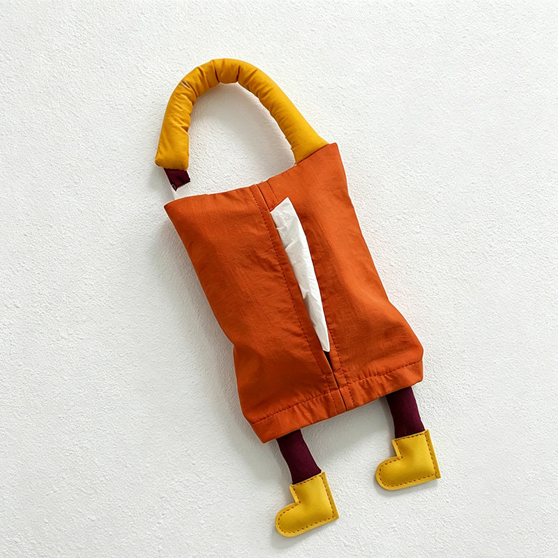 CouldNook Footprint Hanging Tissue Bag - Aesthetic Car Storage Case