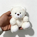 CouldNook Teddy Bear Goggle Bag Charm - Sweater Accent