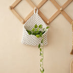CouldNook Macrame Hanging Basket - Wall Storage Decor