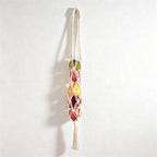 CouldNook Macrame Bottle Carrier - Woven Drink Holder