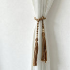 CouldNook Macrame Curtain Tieback - Window Drapery Accent