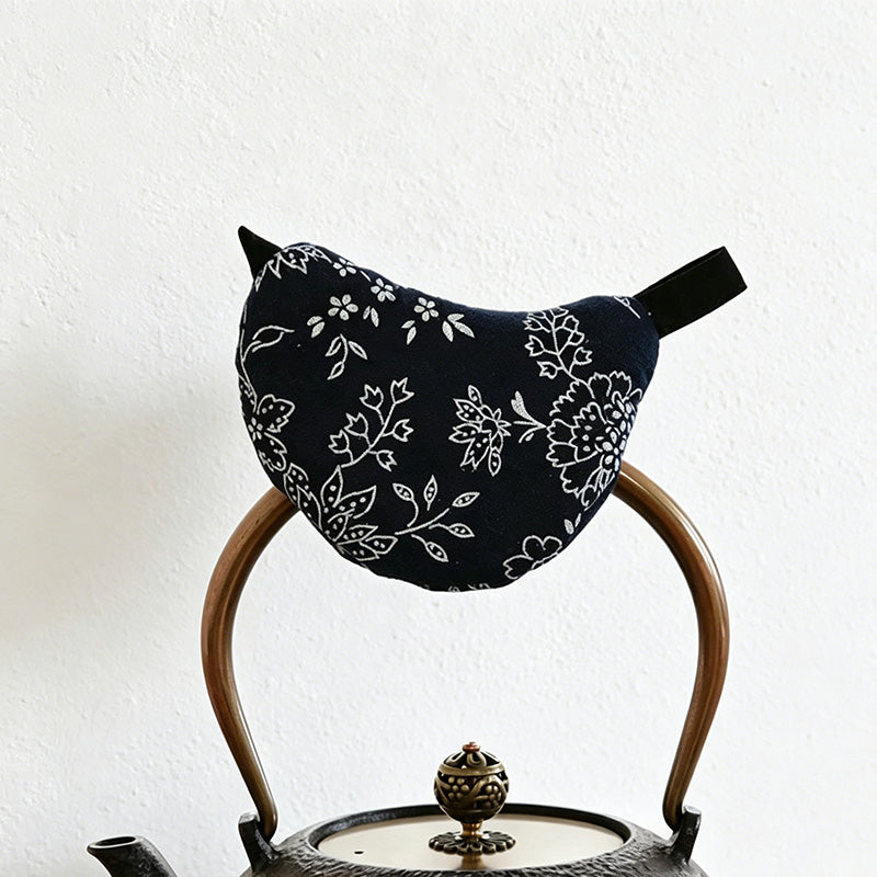 CouldNook Bird Fabric Pot Handle Cover - Aesthetic Anti-Scald Grip