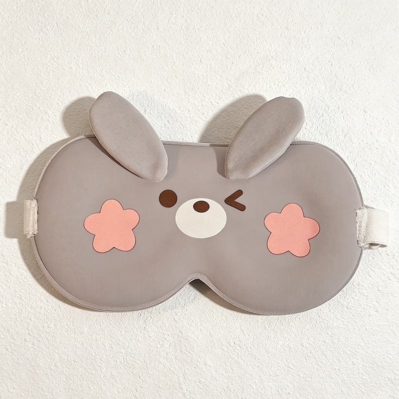 CouldNook 3D Cat Eye Mask - Soft Breathable Light Blocking Sleep Blindfold