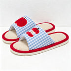 CouldNook Fruit Motif Home Slippers - Soft Home Detail