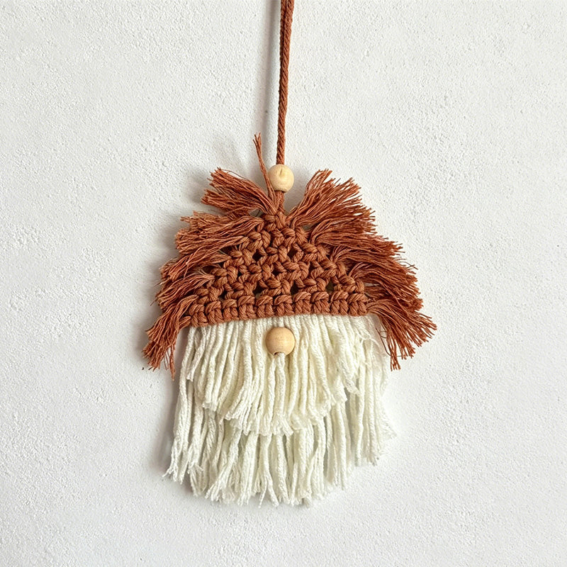 CouldNook Gnome Tassel Hanging Ornament - Holiday Home Accent