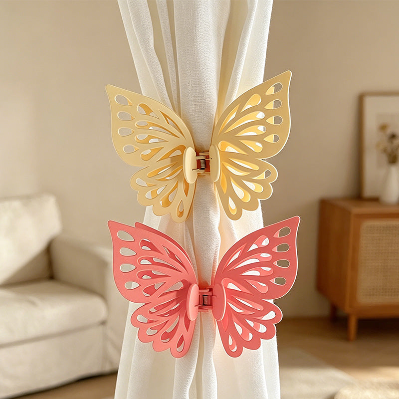 CouldNook Butterfly Hair Claw Clip - Soft Matte Finish Accessory