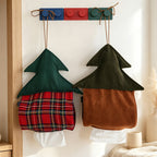 CouldNook Hanging Plaid Tissue Cover - Cozy Corner Accent