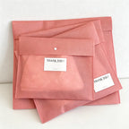 CloudNook Non‑Woven Envelope Pouch‑Snap Button Storage Bag
