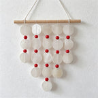 CouldNook Disc Bead Wall Hanging - Natural Wall Decor