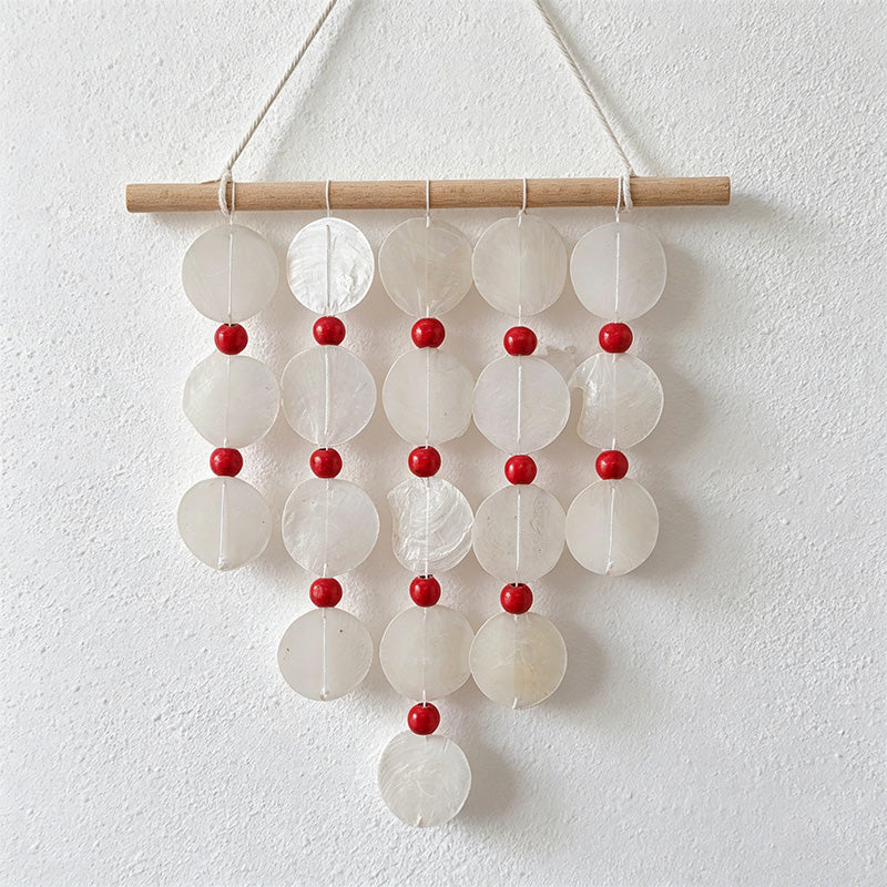CouldNook Disc Bead Wall Hanging - Natural Wall Decor