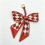 CouldNook Patterned Bow Bag Charm - Giftable Bag Accent