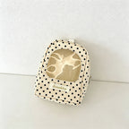 CouldNook Polka Dot Mini Window Pouch - Earbud Storage Case